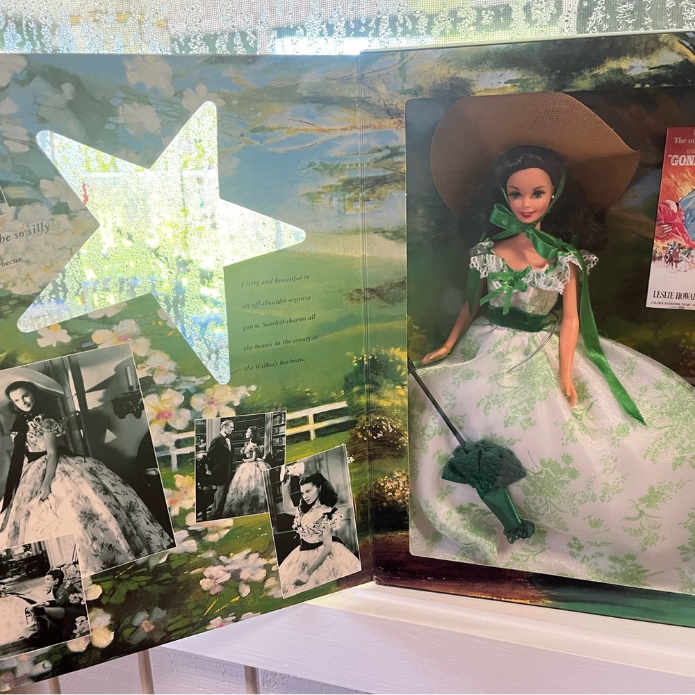 1994 Barbie doll Scarlett O’Hara Hollywood legend collection 12997 Mattel